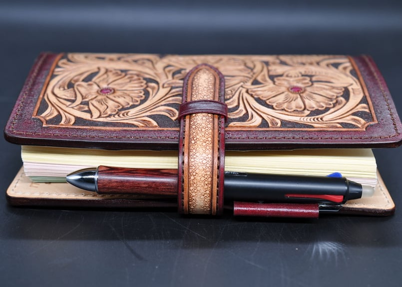 ☆送料込みシステム手帳☆バイブルサイズ☆シェリダンスタイル