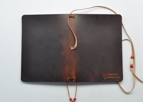 ★送料無料★トラベラーズノートカバー★A6サイズ★Wickett & Craig of America ハーネスレザー★
