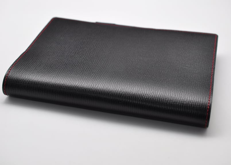 ☆送料無料☆ほぼ日手帳カバー☆カズン☆A5サイズ☆シボ型押し牛革