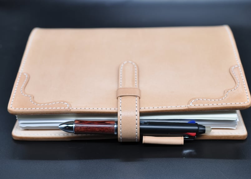 ☆送料込み☆システム手帳☆A5サイズ☆リング25mm☆栃木レザー