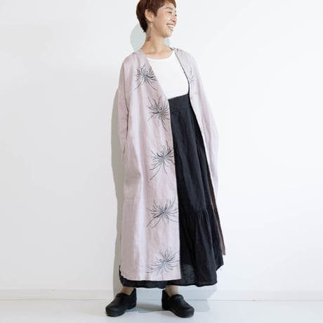 リネン羽織り・乱菊