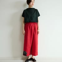 ラップパンツ　黒牡丹