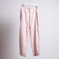 コットンテーパードパンツ・ウエスト調節可能・桜