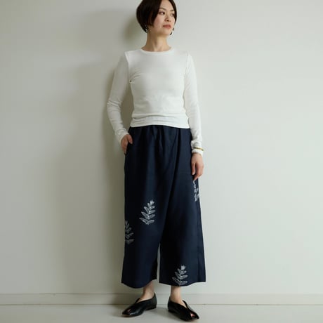 ラップパンツ　シダ