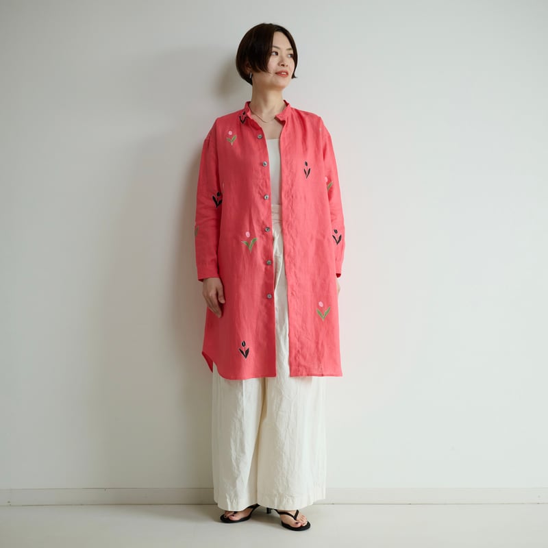 45rpmリネンチュニック 45Rスムースのチュニック: WOMEN｜45R