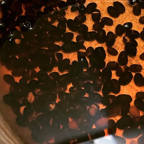 たべる黒豆茶