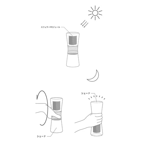 "SP&H"　スフェラーランタン  /  SPHELAR LANTERN