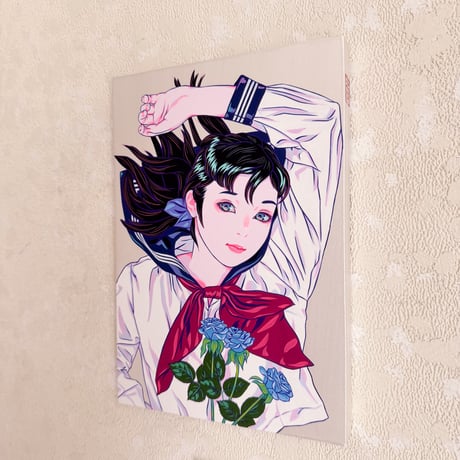 杏ひろと「青薔薇と少女」