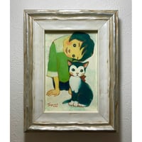 吉澤つぐみ 《初めての猫》