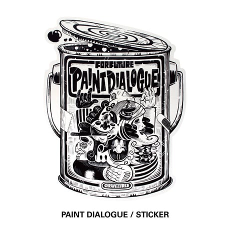 PAINT CAN / STICKER