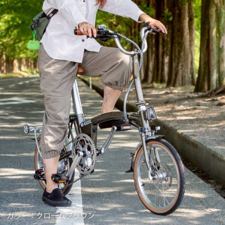ASEEL 畳んで転がせる折りたたみ電動アシスト自転車 三つ折り 型式認定 16インチ 7段変速 ミニベロ コンパクト 軽い 旅行 車 輪行 e-bike アシール 正規販売店 爆買