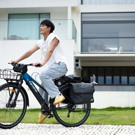 Cyrusher Asuka 電動アシスト自転車 700C 約29インチ シマノ10段変速 トレッキングeBike アスカ メーカー直送品