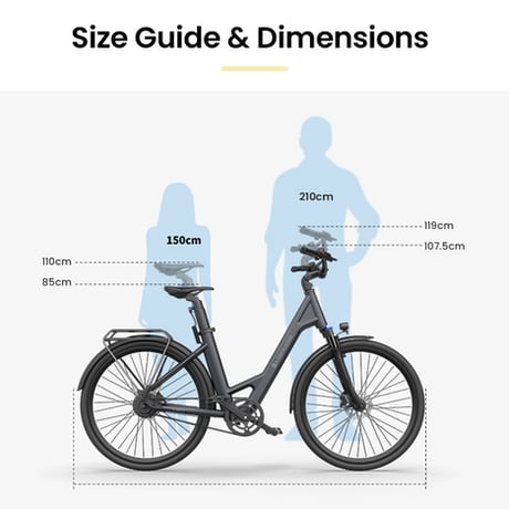 ADO Air28 メーカー直送品 公道走行可能 電動アシスト自転車 26インチ ライト スタンド 泥除け付 e-bike