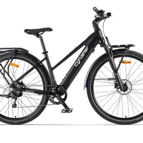 Cyrusher Asuka 電動アシスト自転車 700C 約29インチ シマノ10段変速 トレッキングeBike アスカ メーカー直送品