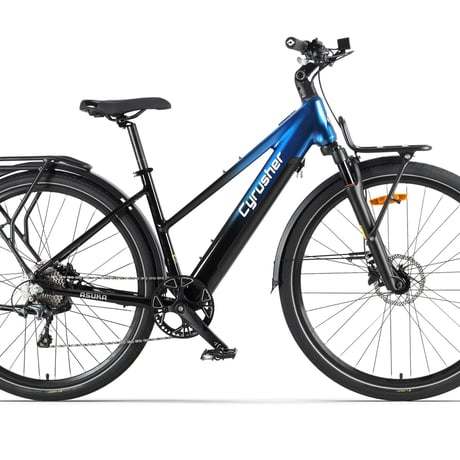 Cyrusher Asuka 電動アシスト自転車 700C 約29インチ シマノ10段変速 トレッキングeBike アスカ メーカー直送品