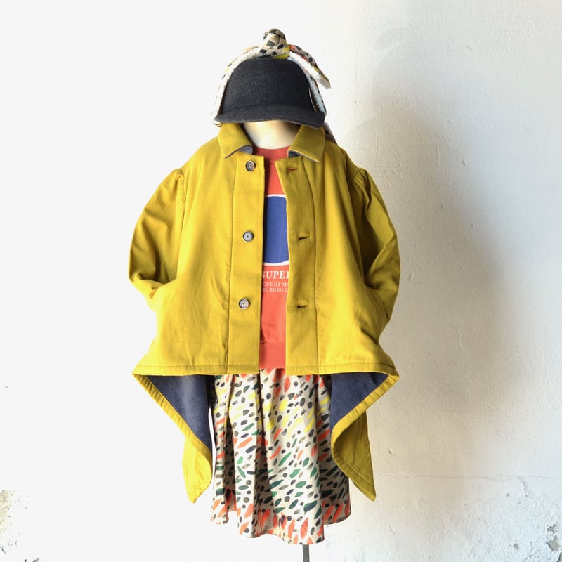 michirico 20AW 】MR20AW-18 back fleece coat / ...