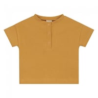 【 GRAY LABEL 2020SS】Baby S/S Henley Tee  " Tシャツ " / 70-80cm / Mustard