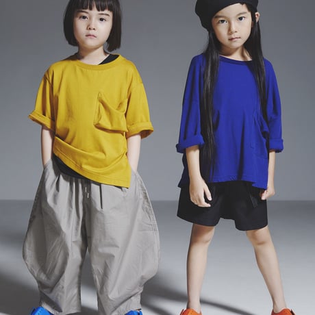 【 GRIS 2019SS 】Big T-Shirts / Mustard / S(105-120cm)