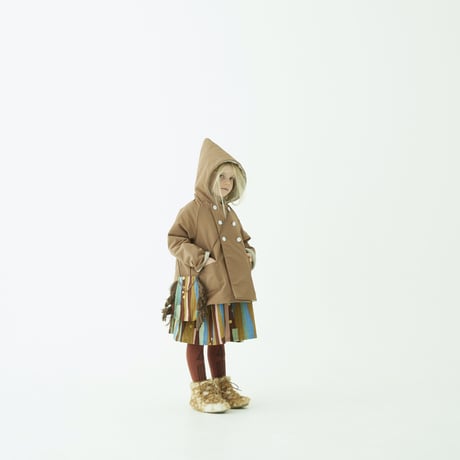 【 eLfinFolk 21AW 】 Abies high socks（elf-212A35） “ソックス”  / camel / 12 - 23cm