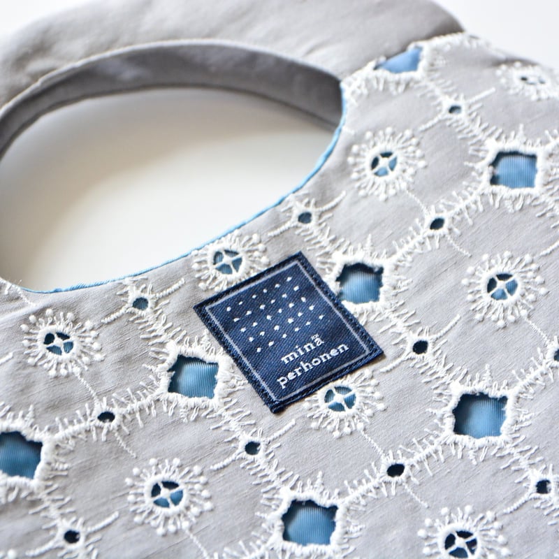 ミナペルホネン 19SS 】XS9441 anemone “エッグバッグ” / gray