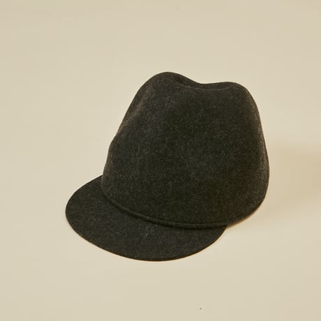【 MOUN TEN. 21AW 】mountain cap " 帽子 " / チャコール