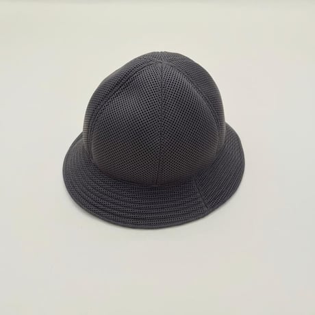 【 MOUN TEN. 22SS】double russell mesh metro hat  "ハット” / charcoal