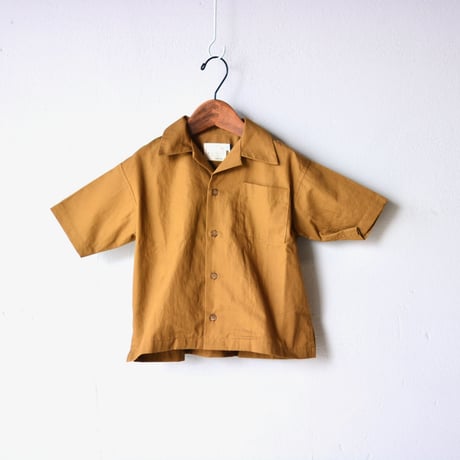 【 SWOON 20SS 】sw13-504-025 オープンネックシャツ / Brown / レディース