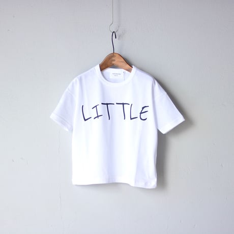 【 nunuforme 2020SS 】littleプリントT　[nf13-898-500A] / White