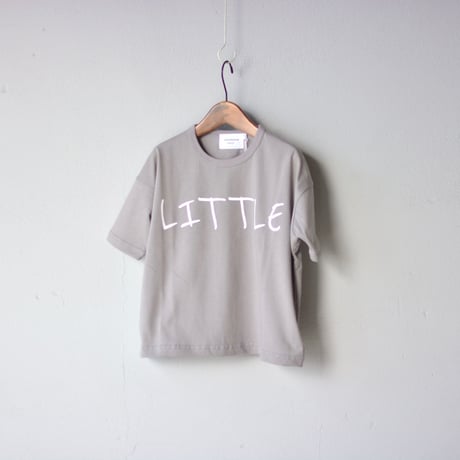 【 nunuforme 2020SS 】littleプリントT　[nf13-898-500A] / Gray