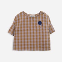 【 BOBO CHOSES 22SS 】【BABY】Vichy woven shirt（122AB017） ”シャツ”