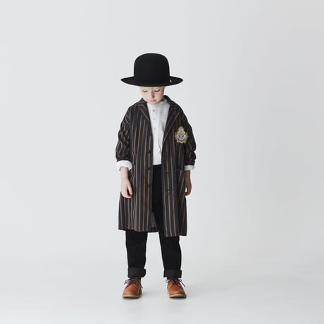 【cokitica 2017AW】cka-172F18	sarrouel corduroy pants / black / 140-150cm