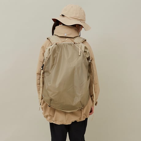 【 MOUN TEN. 21SS 】daypack 25ℓ [21S-MA35-0910] "バックパック" / beige