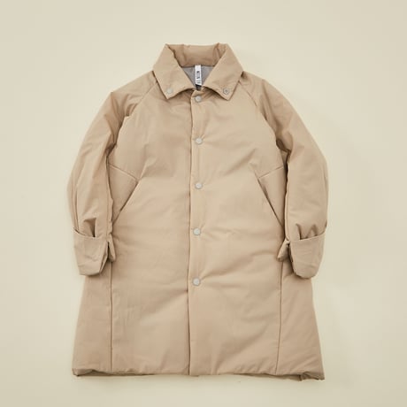 【 MOUN TEN. 21AW 】air mitten coat  "コート” / サンド / 0（150-160)