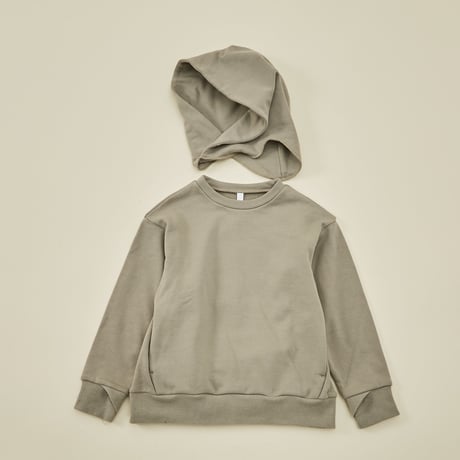 【 MOUN TEN. 21AW 】separate hoodie "パーカ" / グレージュ / 1（Ladies F  )
