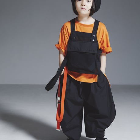 【 GRIS 2019SS 】Big T-Shirts / Orange / S(105-120cm)