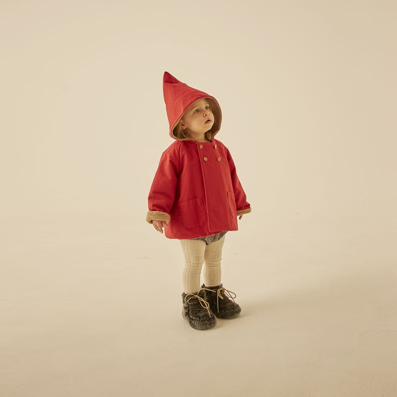 eLfinFolk 20AW 】elf coat（elf-202F47）