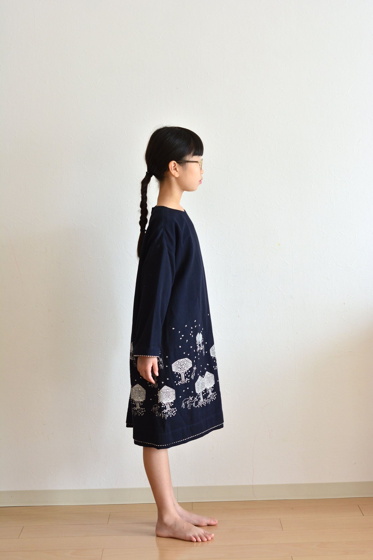 ミナペルホネン 21AW 】ZA3309P mori no hoshi “ワンピース” / ミナペルホネン 21AW 】ZA3309P mori no hoshi “ワンピース” /