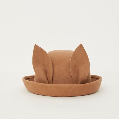 【 eLfinFolk 21AW 】 Beast HAT by CA4LA（elf-212A08） “帽子”  / beige