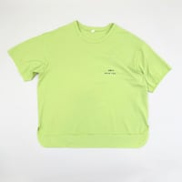 【 MOUN TEN. 22SS】2022 T  "Tシャツ” / lime / 95-140