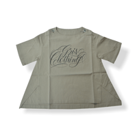 【 GRIS 21SS 】"Print" Pull over Shirt [GR21SS-SH005A] “プルオーバーシャツ” / Greige / S-L