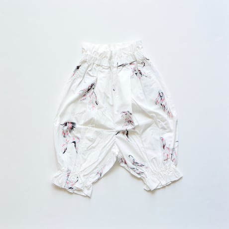 【 folk made 2020AW 】afghan hound pants [F20AW-003] ” パンツ ” / white print