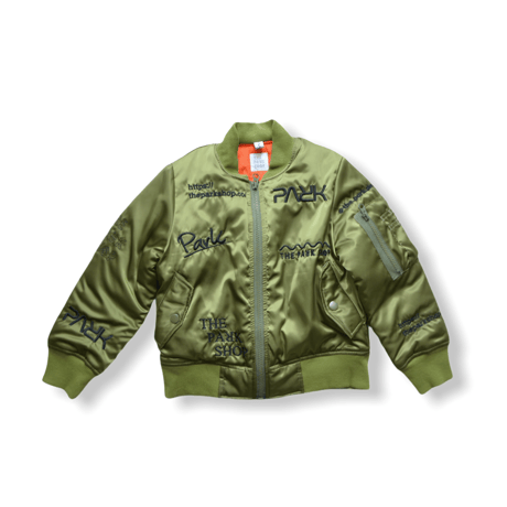【 THE PARK SHOP 20AW 】PARK MA-1 JACKET（TPS-324） "アウター" / olive