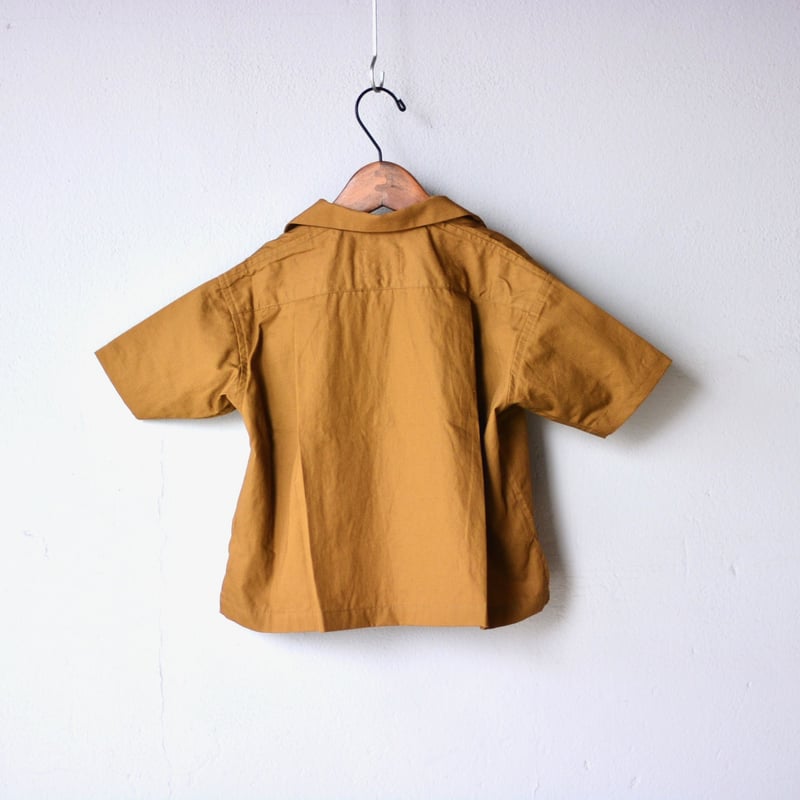 SWOON 20SS 】sw13-504-025 オープンネックシャツ / Brown |