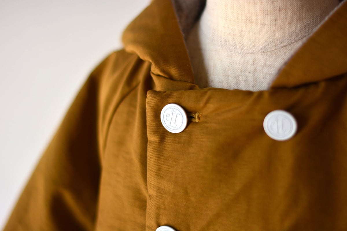 アウター eLfin Folk / elf coat eLfinFolk エルフィンフォルク / elf coat / milky brown