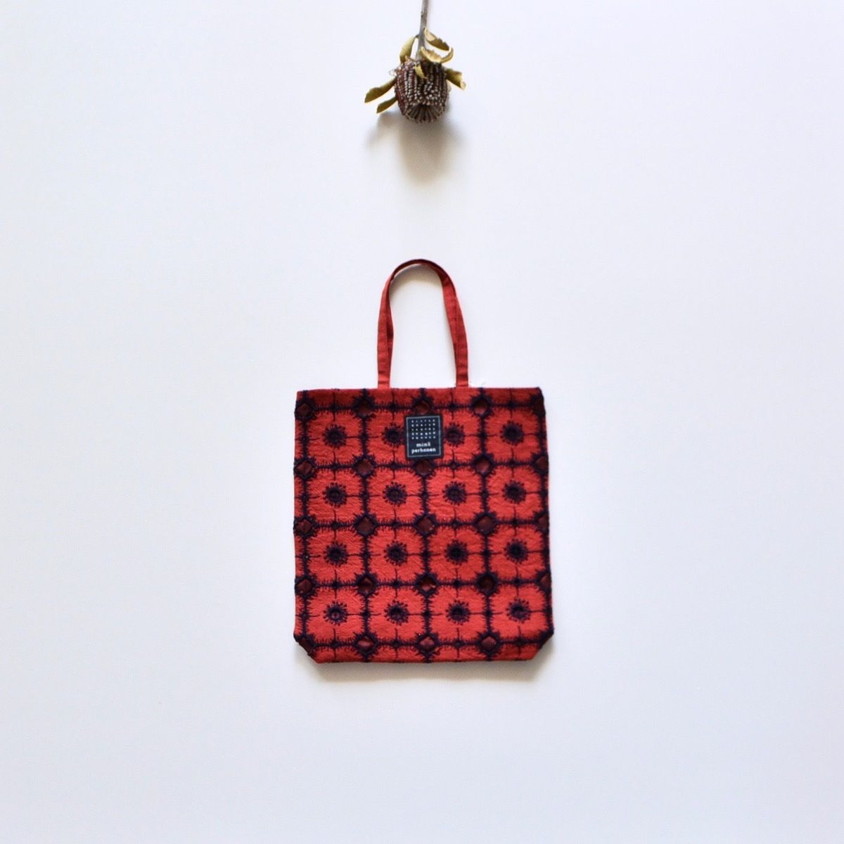 ミナペルホネン ハンドメイド バッグ カウント ボストン ミナ