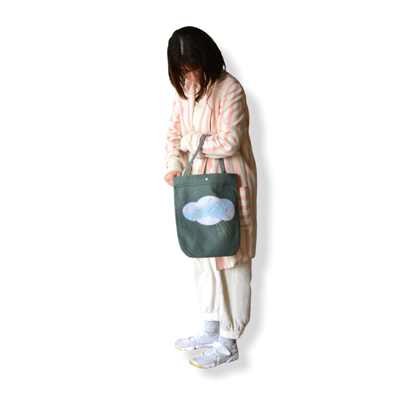◉ミナペルホネン mina perhonen シェルバッグ rainchukka