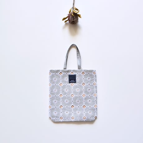 【 ミナペルホネン 19SS 】XS9442 toast bag ”anemone”  / light gray