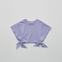 【 eLfinFolk 22SS 】 Ribbon knot tops（elf-221J10） “トップス”  / lavender / 140-150cm