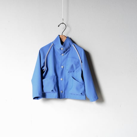 【 MOUN TEN. 2020SS 】sheersucker jacket [MT201012-b]  / blue / 0（150-160)