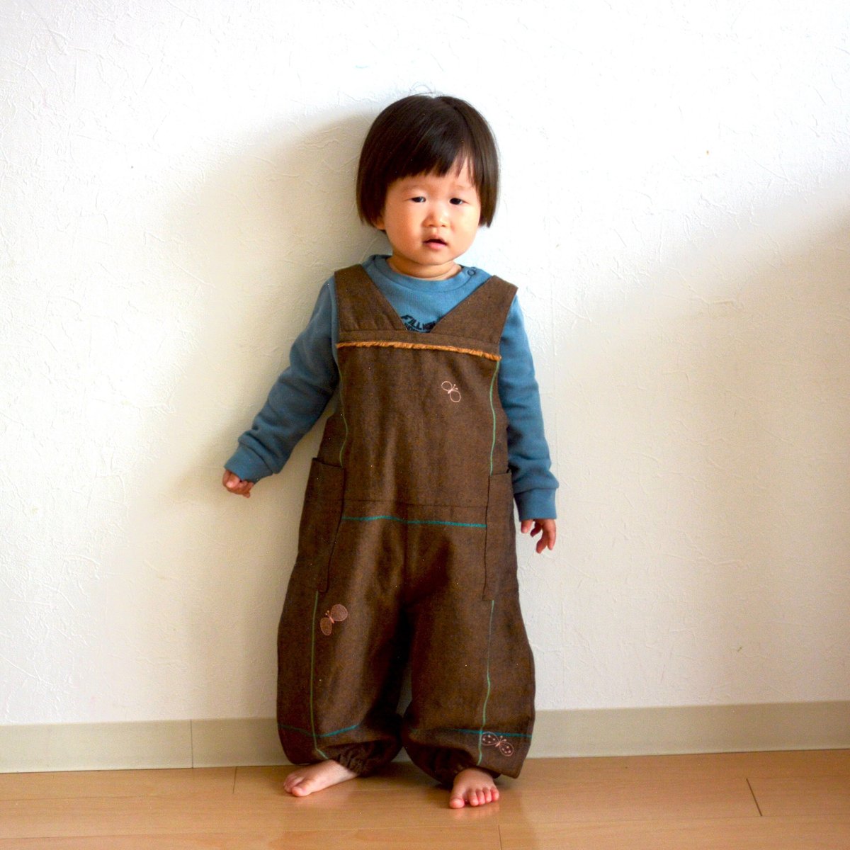 ミナペルホネン　キッズ　ネックウォーマー　choucho item134050801101-1-2.jpg